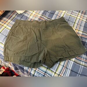 Old navy linen shorts size xl